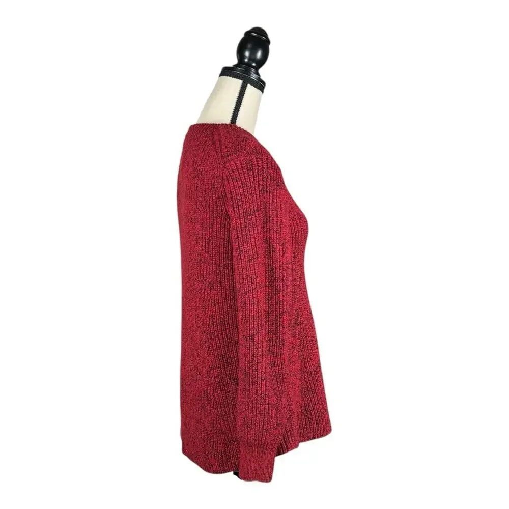 Athleta Sierra Crew Wool Blend Sweater Womens Size Large